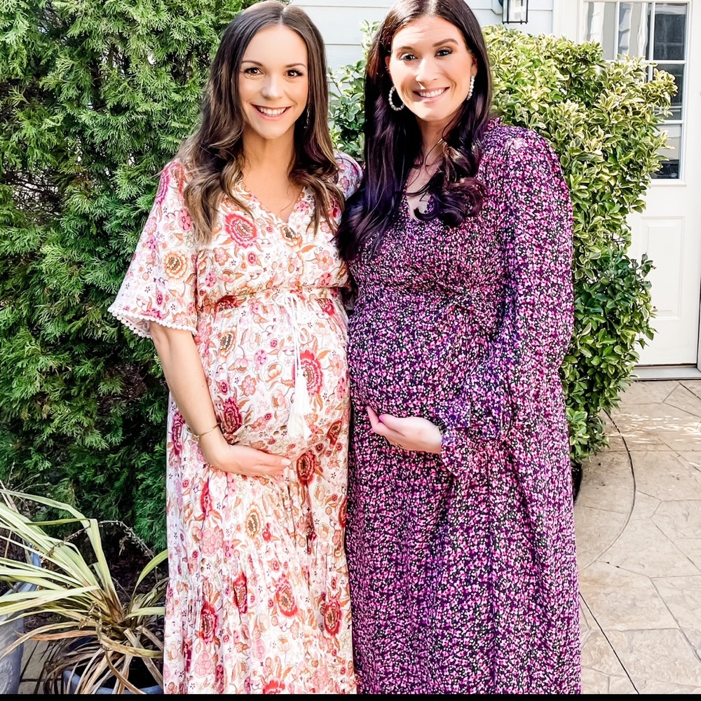 Floral maxi dress